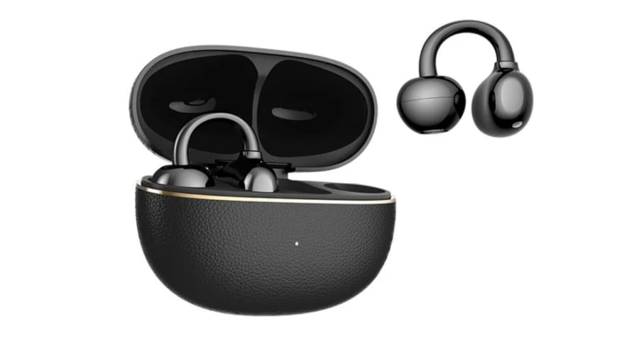 هونر - سماعات Earbuds Clip 2 Pro لاسلكية مفتوحة مع تصميم مشبكي - أسود
