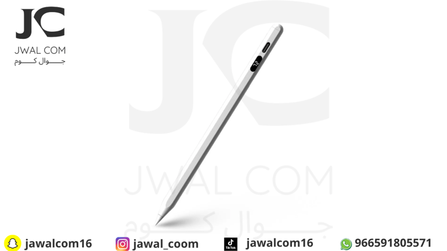 قلم سبون الذكي مع شاشة عرض نسبة البطارية يدعم جميع الاجهزة