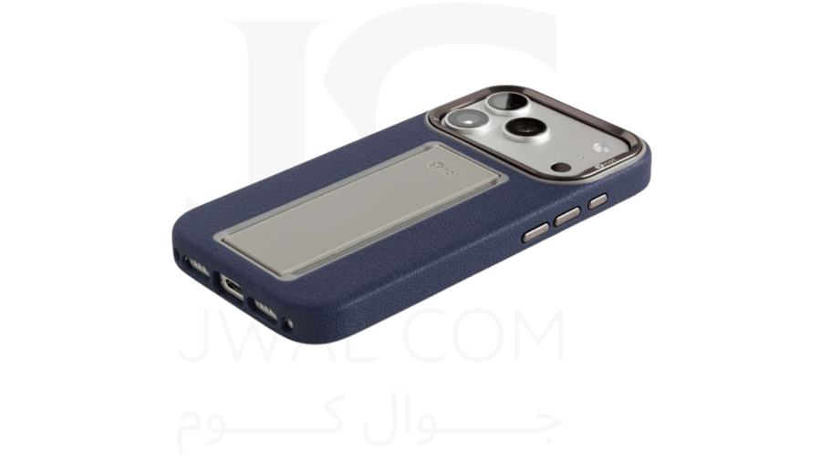 واي نات - كفر حماية MagSafe مع مسكة قابلة للتغيير SecureHold Elite لاجهزة الايفون - كحلي