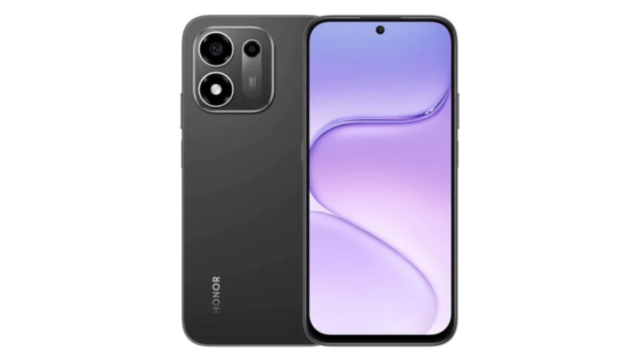 هونر - جوال X7e Plus بذاكرة 256 جيجابايت ورام 8 جيجابايت 5G - أسود مخملي