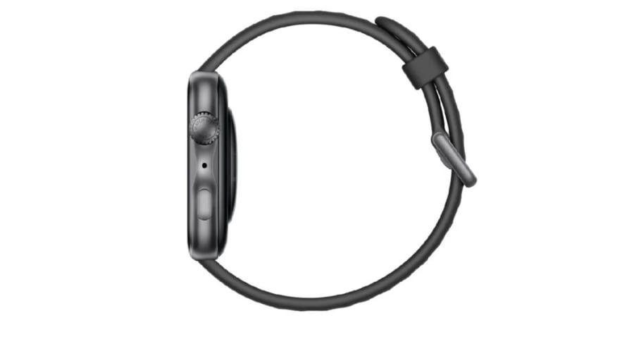هواوي - ساعة رياضية بأكثر من 100 وضع تمرين وبشاشة 1.82 بوصة Watch Fit 5 - أسود