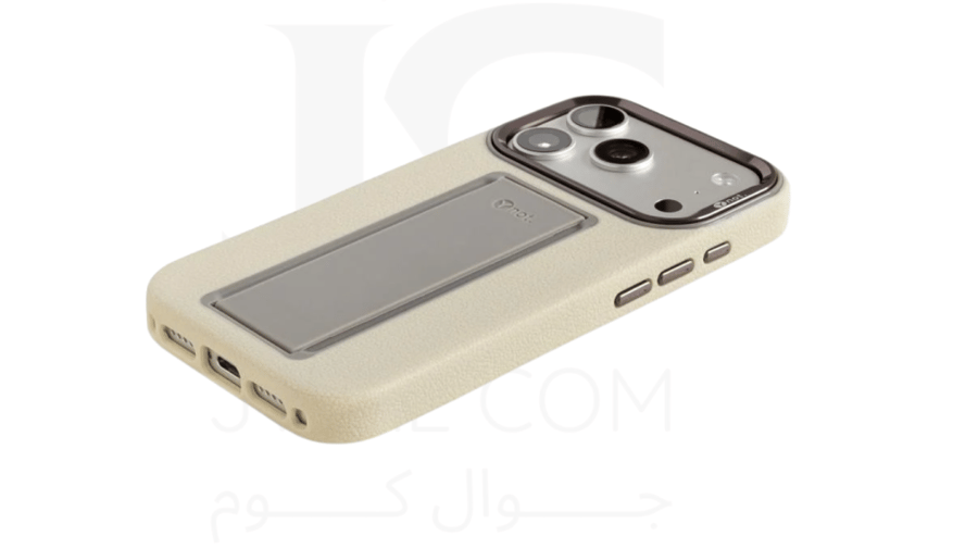 واي نات - كفر حماية MagSafe مع مسكة قابلة للتغيير SecureHold Elite لاجهزة الايفون - بيج