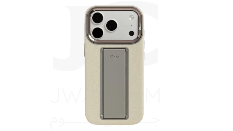 واي نات - كفر حماية MagSafe مع مسكة قابلة للتغيير SecureHold Elite لاجهزة الايفون - بيج