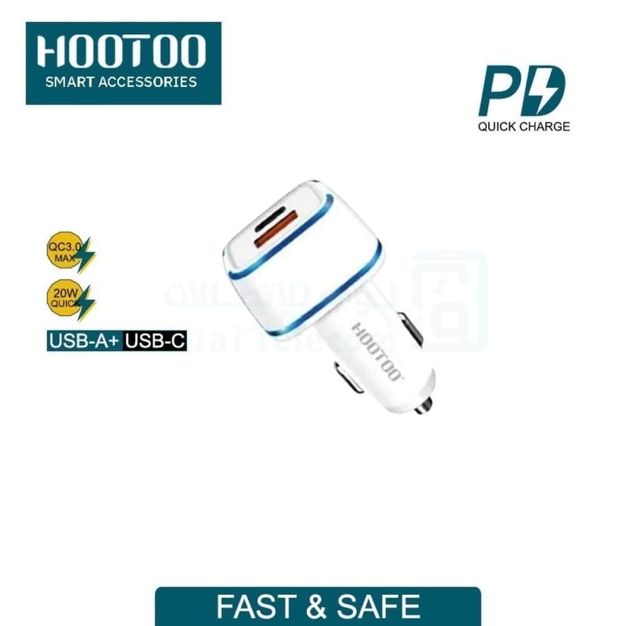 Car fuse 38 watts dual ports HooToo
