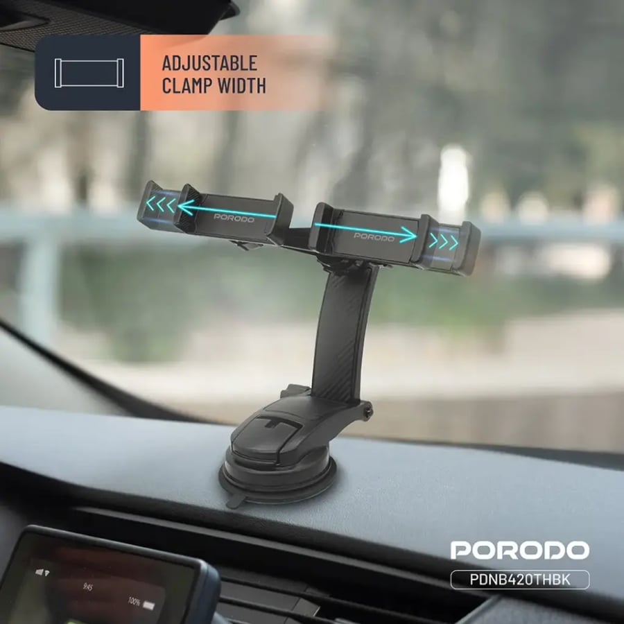 حامل جوالين للسيارة 360درجة  من Porodo