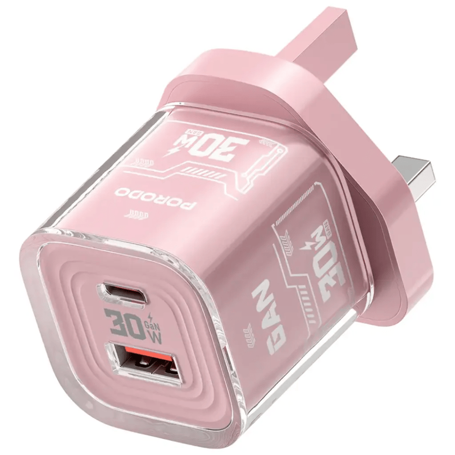 فيش بيت مدخل Pd 30w مدخل Usb 20w من Porodo