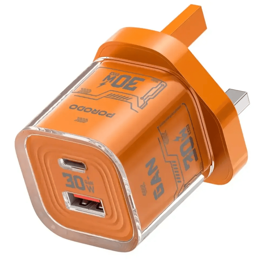 فيش بيت مدخل Pd 30w مدخل Usb 20w من Porodo