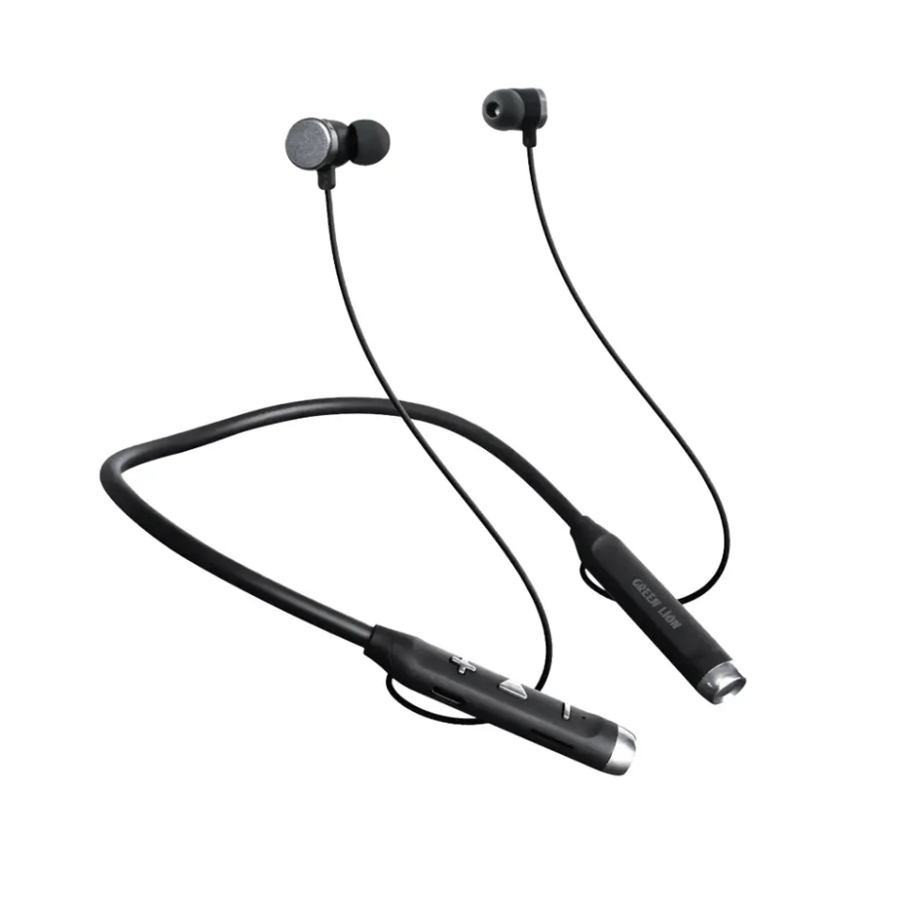 GreenLion Neckband Earphone Black