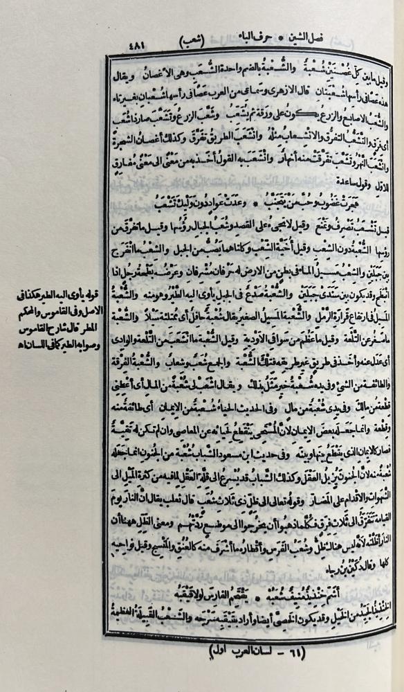 لسان العرب لابن منظور طبعة الوزارة 10 مجلدات