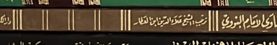 فتاوى الامام النووي رتبها الحافظ علاء الدين بن العطار