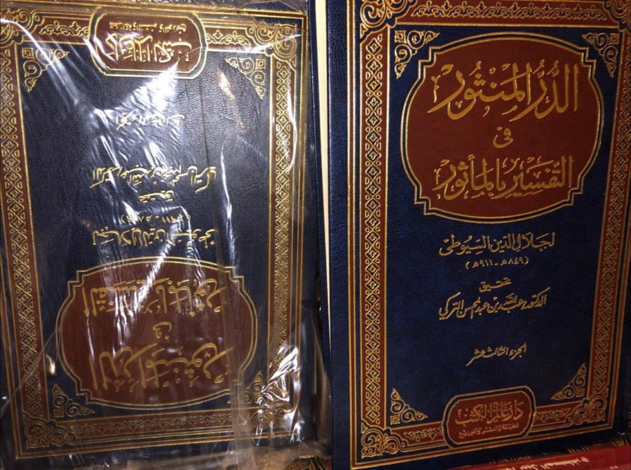 تفسير الدر المنثور في التفسير بالمأثور للسيوطي تحقيق التركي 17 مجلد