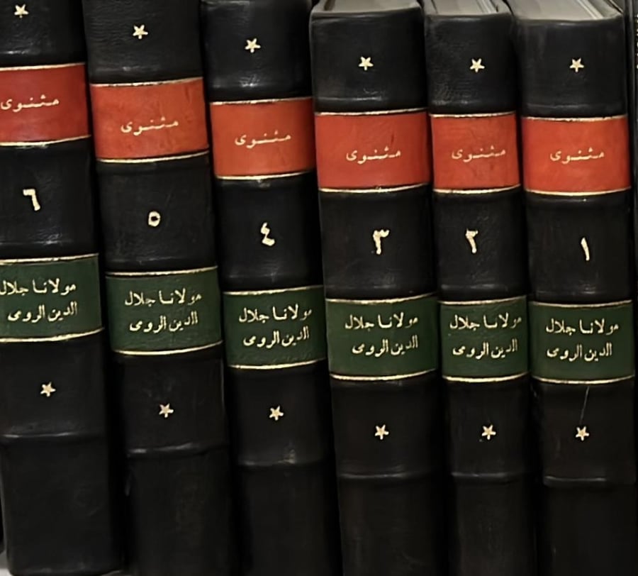 مثنوي مولانا جلال الدين الرومي 6 مجلدات