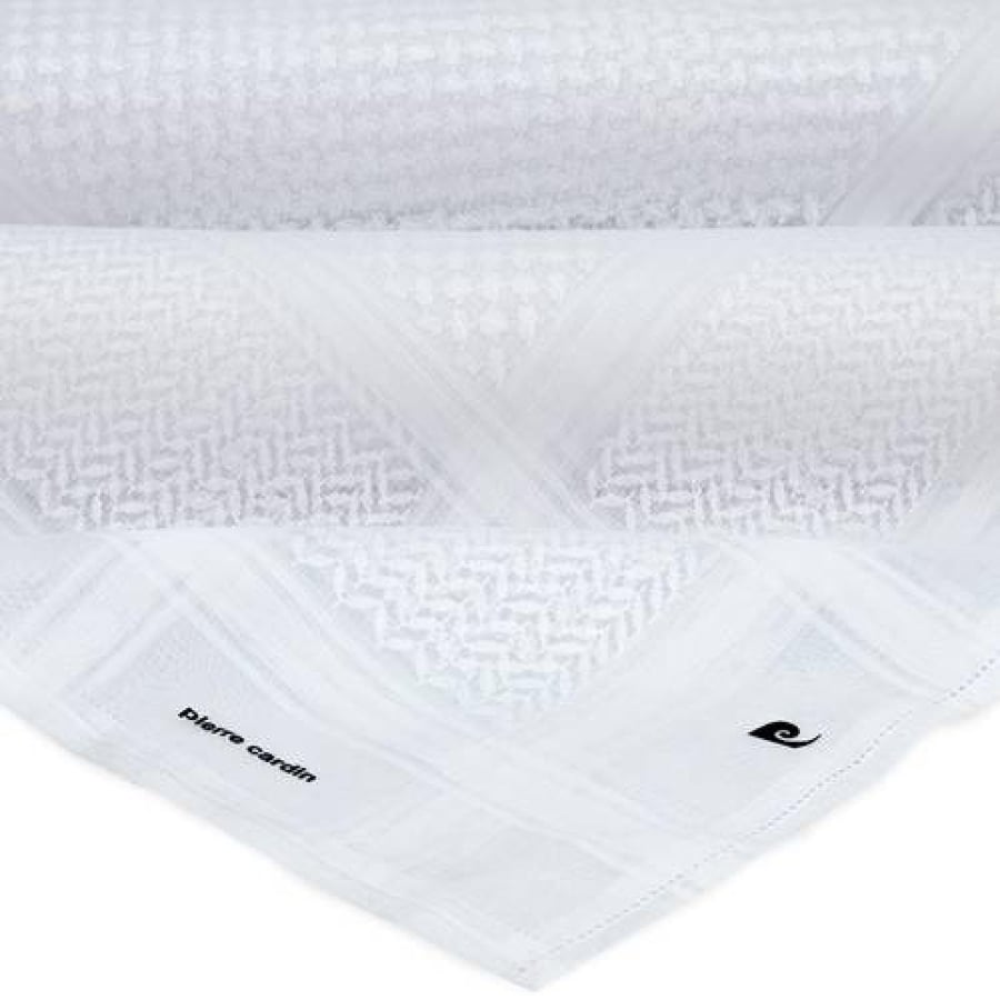 Pierre Cardin classic white ghutra 25