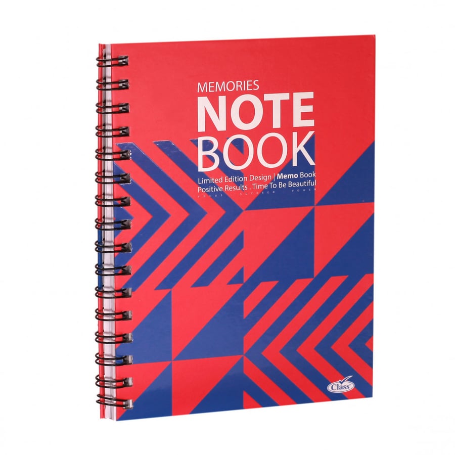كلاس- دفتر ريكورد عربي- 100 ورقة- A4- الأشكال متنوعة Class Notebook