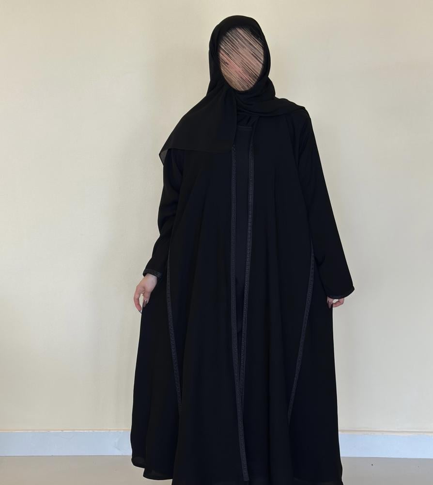 عبايه رسيل اسود