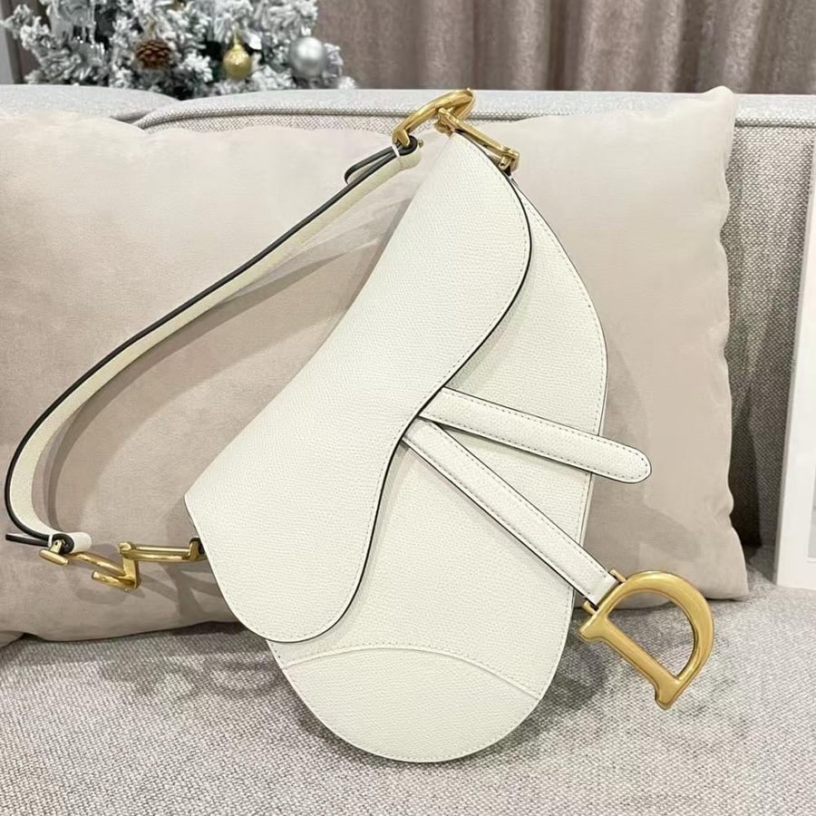 ديور saddle bag  المقاس العرض 25.5cm الارتفاع 20cm العمق 6.5cm