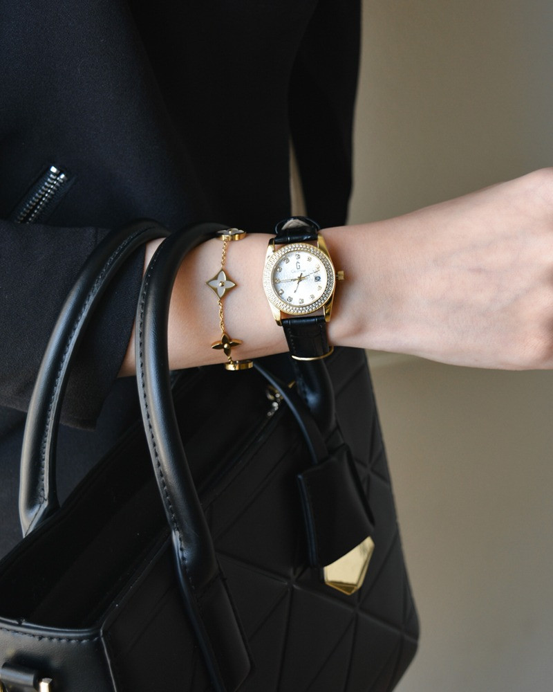 Kalimir brand watch leather GAL047F