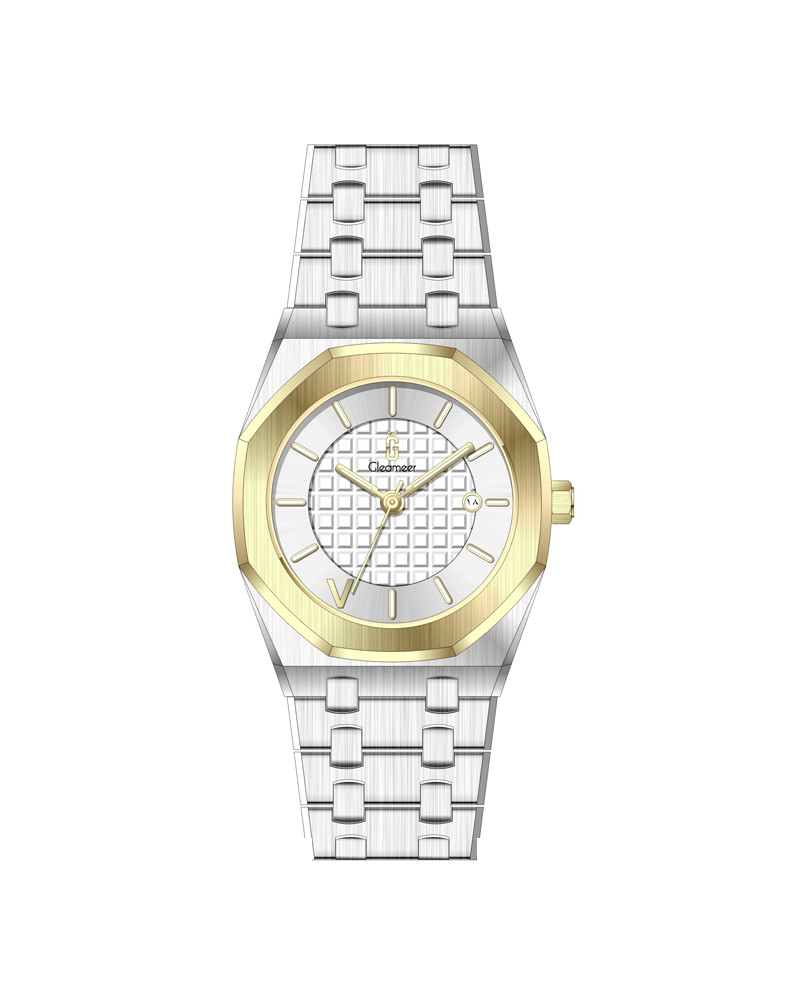 Rakan watch of stainless steel in silver and gold color GAS050M