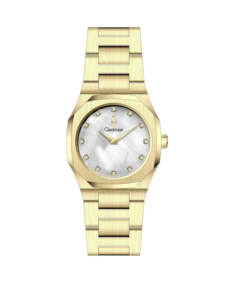 Noof stainless steel watch in gold color GAS041F