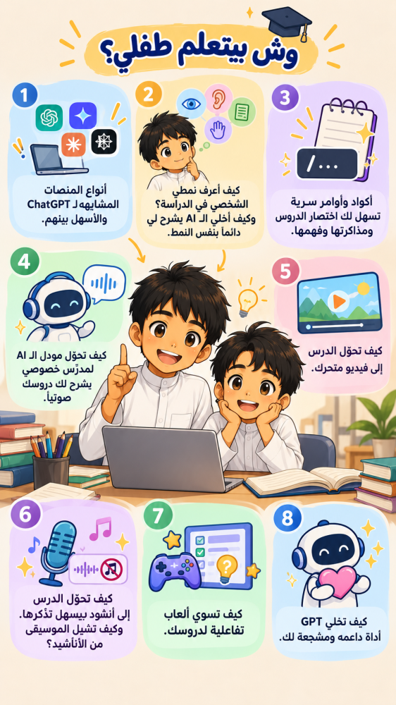 كورس الذكاء الاصطناعي للأطفال!