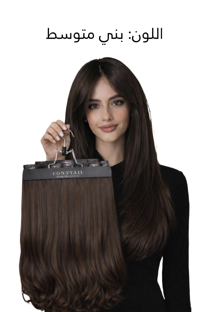 5pcs Clip-in Hair Extensions – New Edition, Hidden Roots
