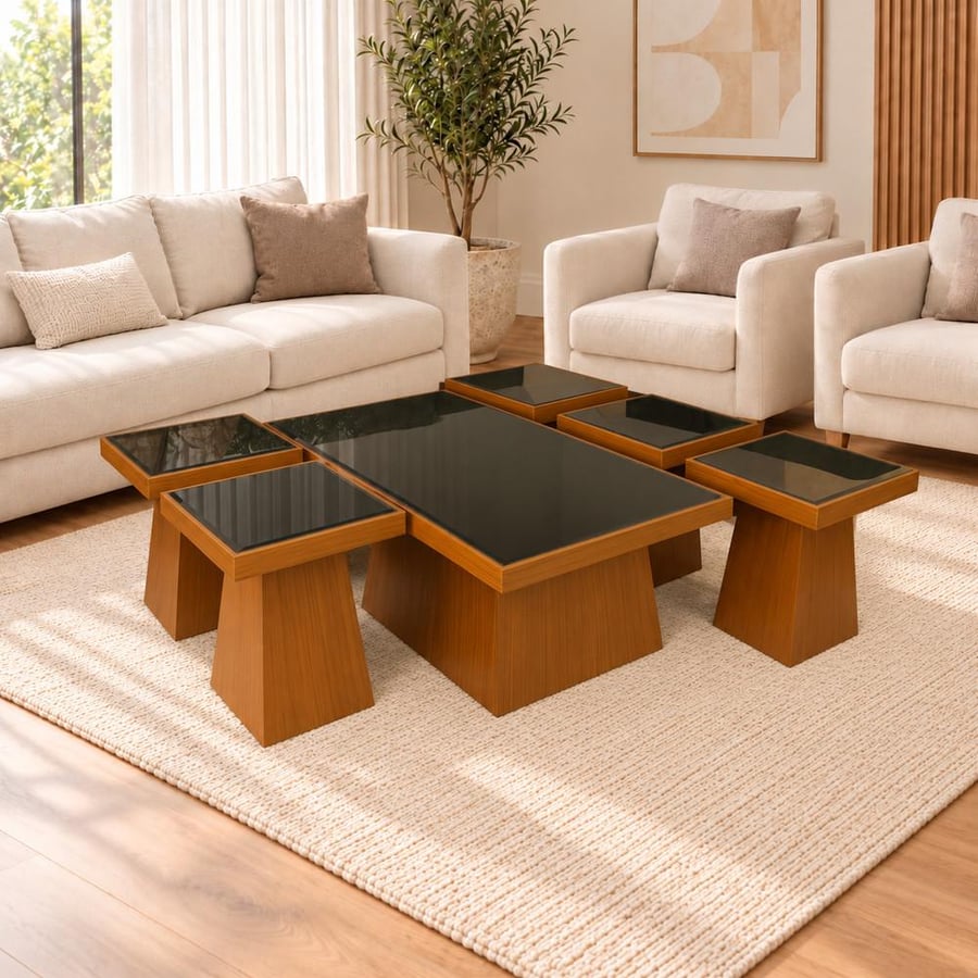 طقم طاولات تعتيق