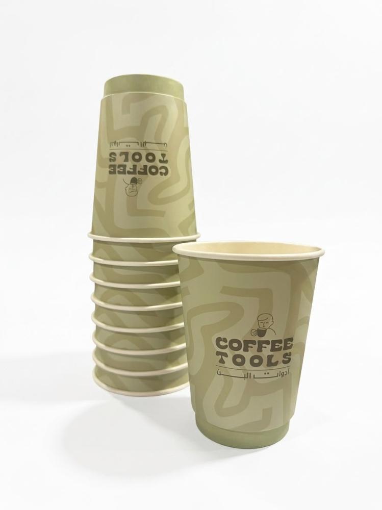 اكواب ورقية ادوات البن 12oz عدد 20 كوب