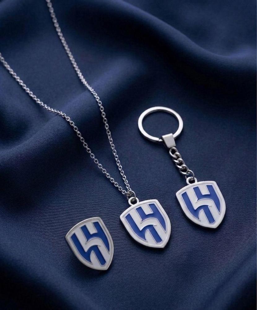 طقم الهلال المميز (تعليقة سيارة - ميدالية مفتاح -بروش جوال)