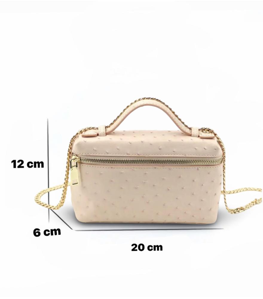 Crossbody Ostrich Bag