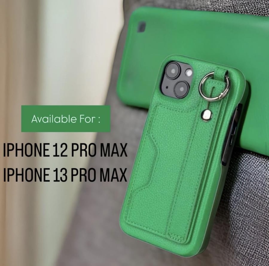 Green leather