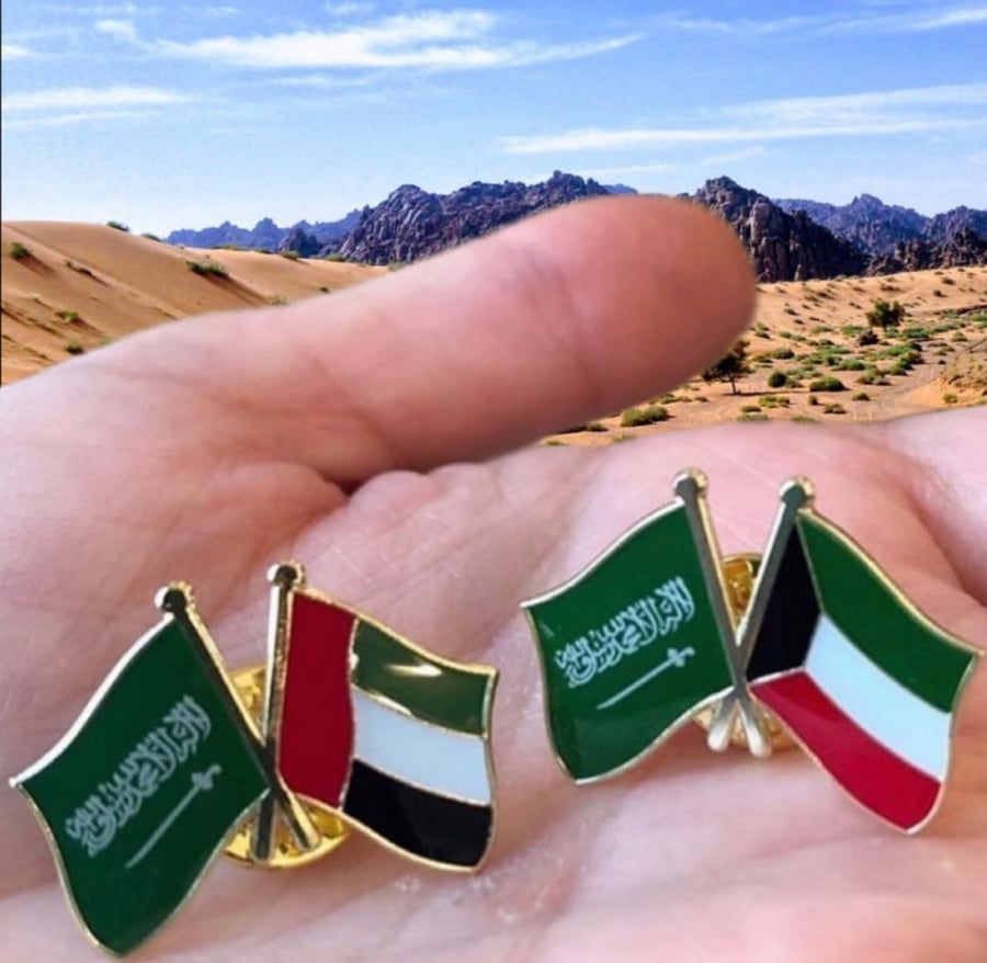 بروش دبوس خليجنا واحد