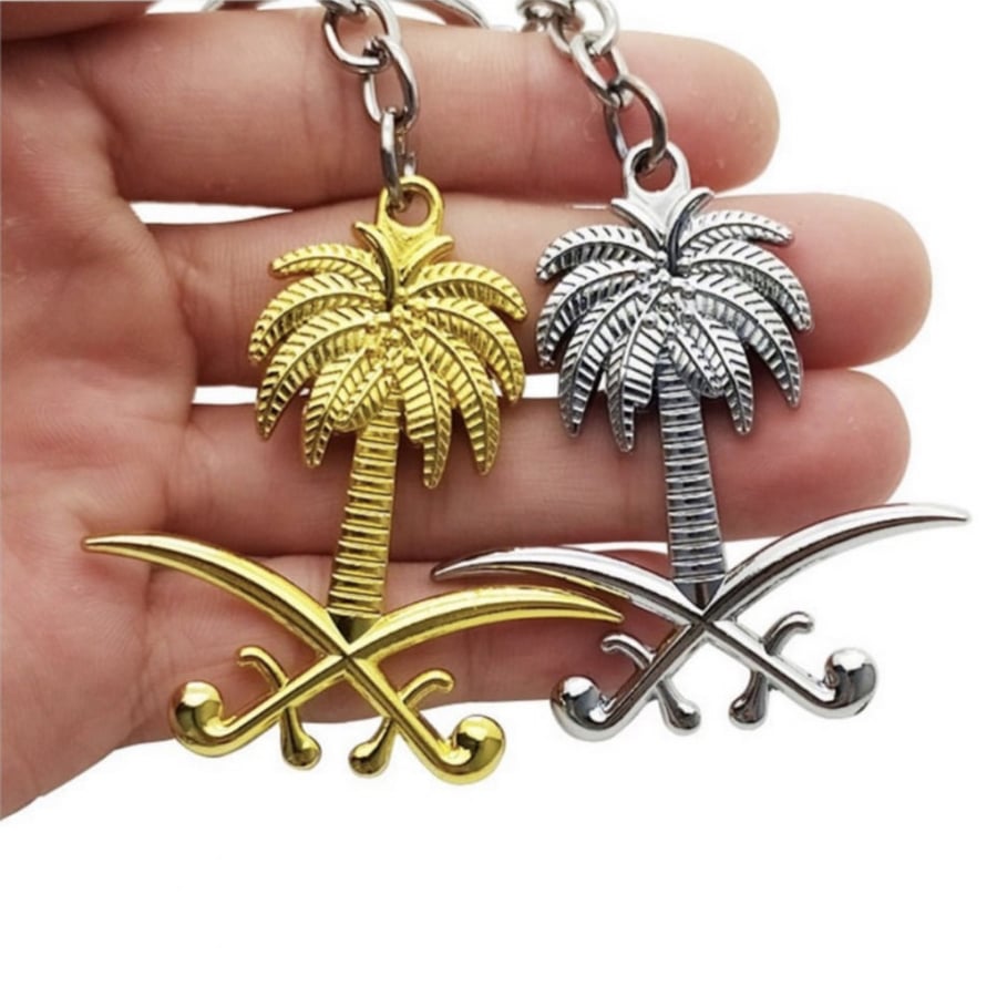 Seven and palm medal