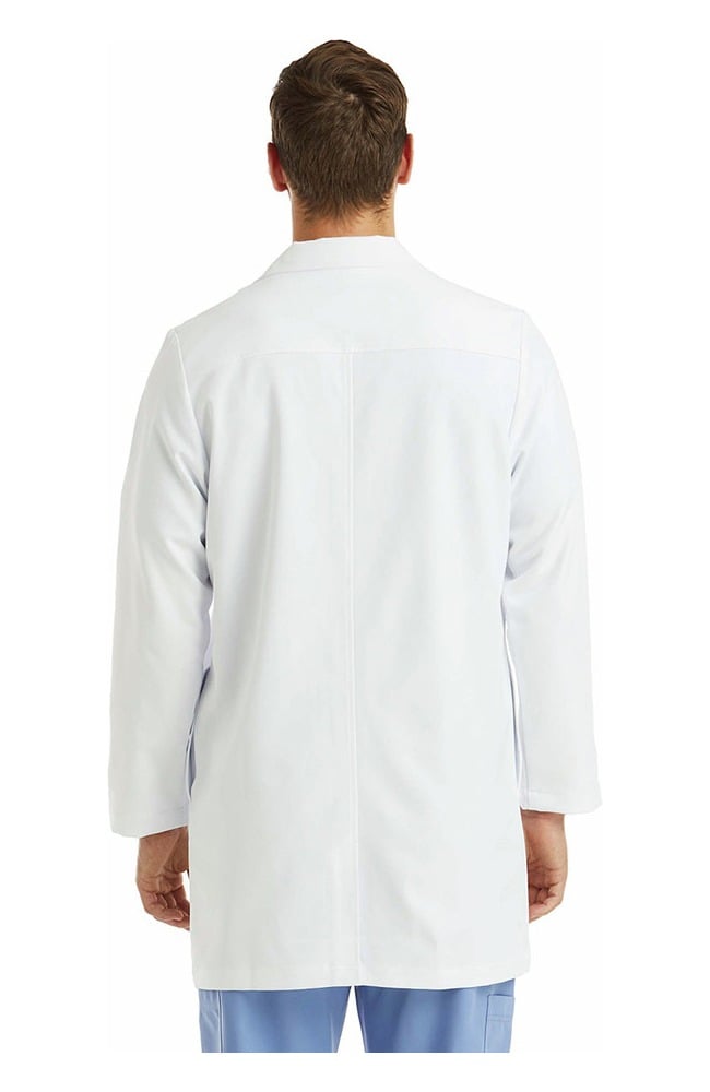 Momentum by Maevn Men's 36" Notch Collar Lab Coat