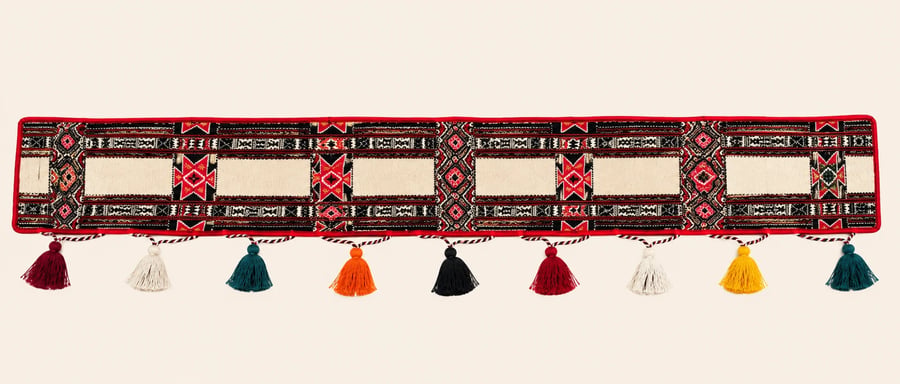 زينة تراثية بدوية – 3 م × 30 سم