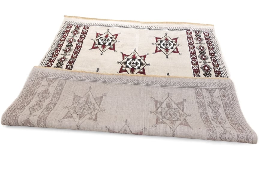 سجاد نجمة ديالا 240×280 سم – أبيض مزخرف