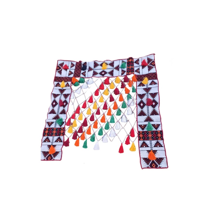 زينة تراثية, مقاس 150×150 سم, ملون, حجازية