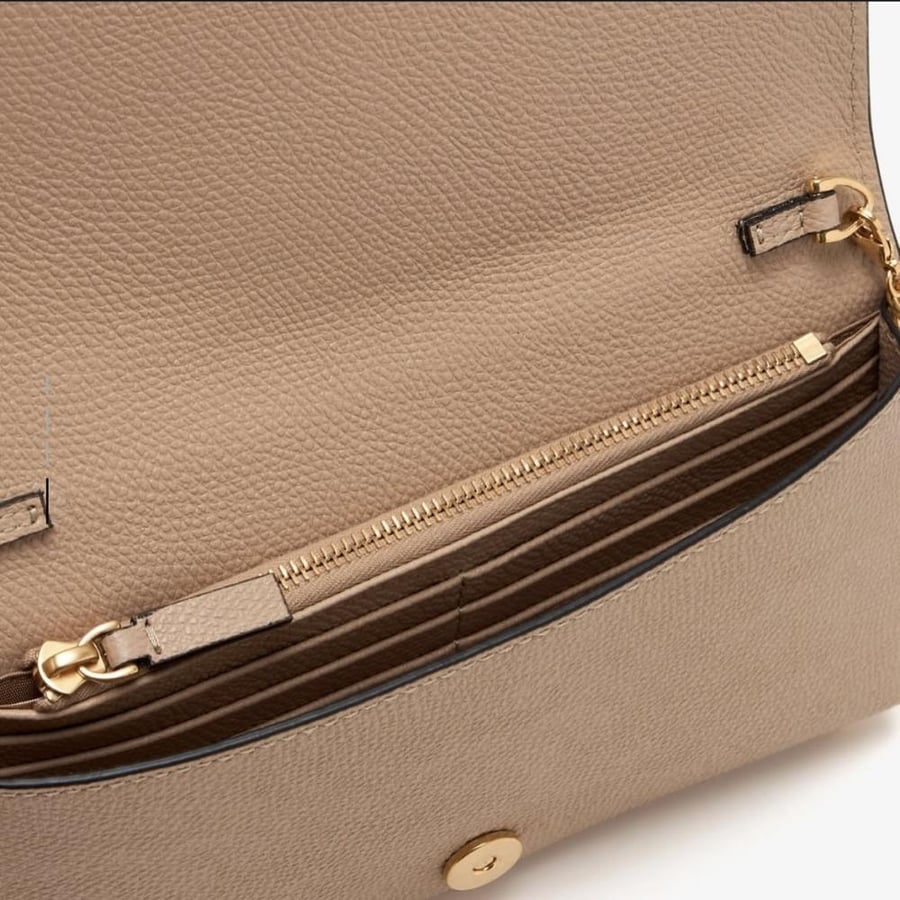 Valentino wallet, beige color, authentic