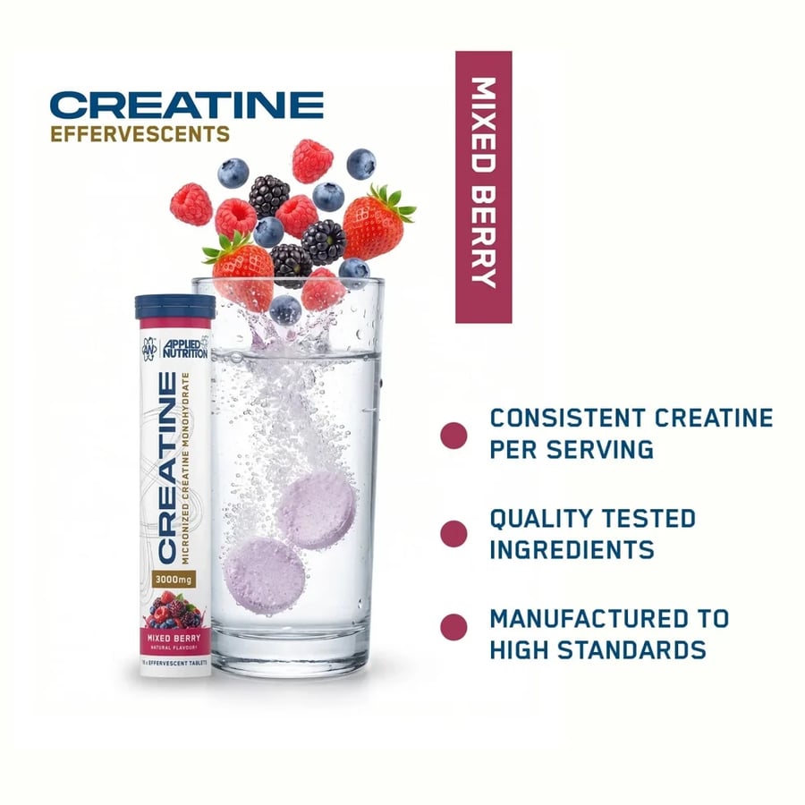 ابلايد نيوتريشن كرياتين مونوهيدرات أقراص فوارة 16 قرص / Creatine Monohydrate Effervescent Tablets
