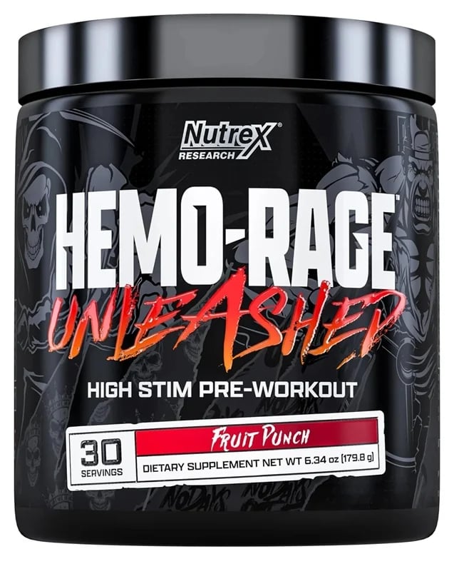 نيتركس هيمو رايج- نكهة الفواكه - منتج الطاقة - Nutrex Hemo-Rage -PreWorkout