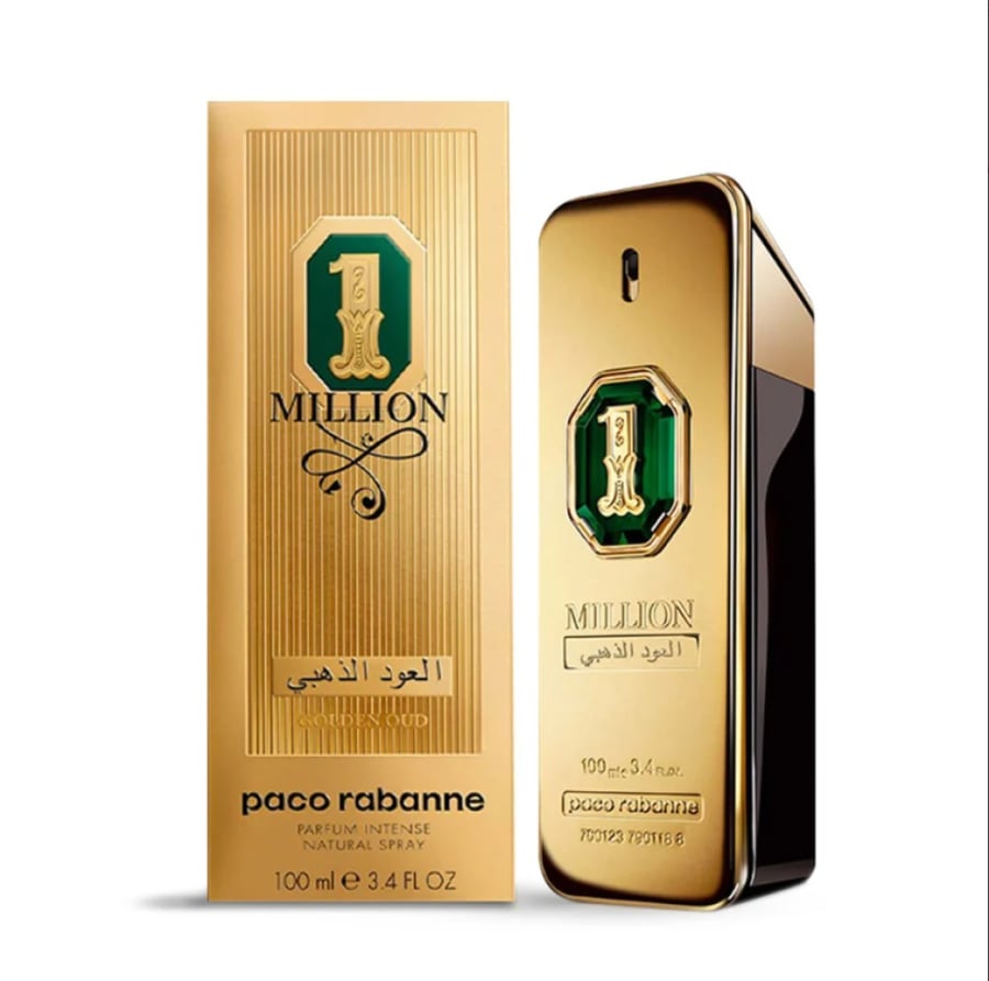 عطر ون مليون العود الذهبي اودو بارفيوم انتنس 100مل