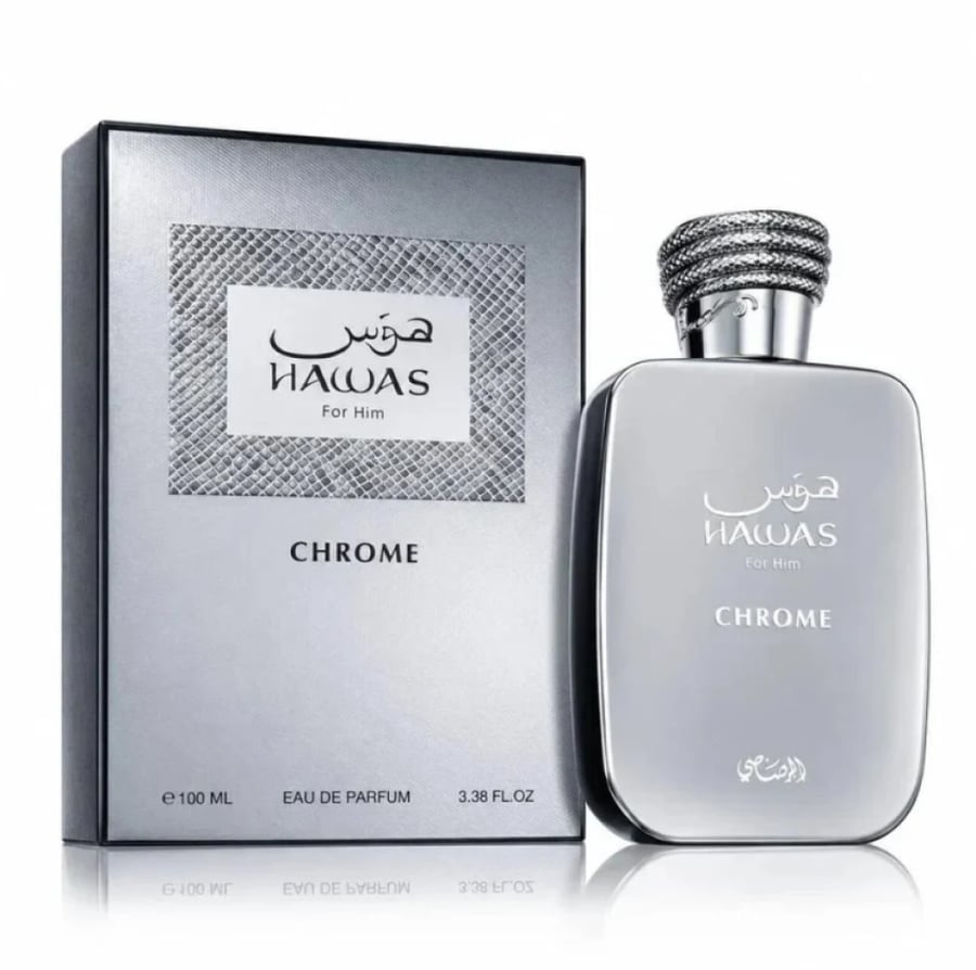 عطر الرصاصي هوس كروم الرجالي او دو بارفيوم 100مل