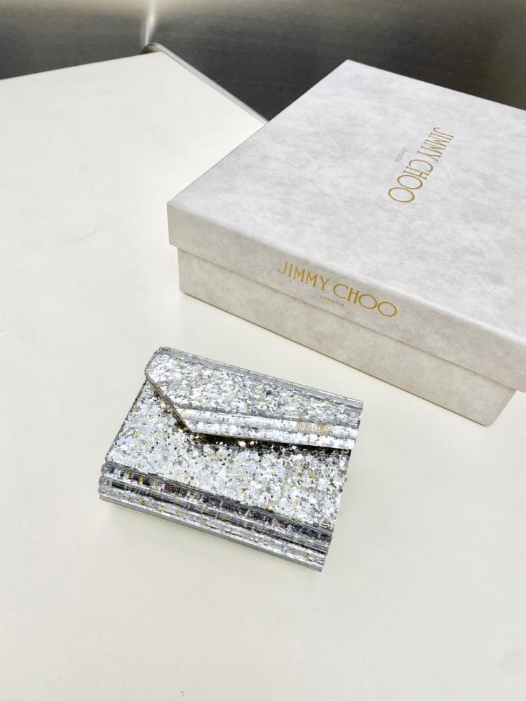Mini candy glitter clutch bag