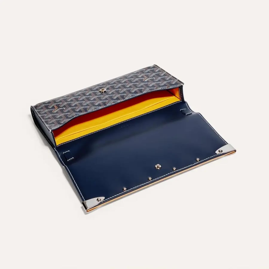 GOYARD Goyardine Monte Carlo Bois Clutch
