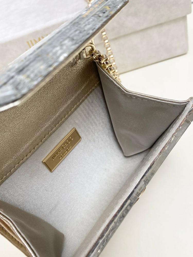 Mini candy glitter clutch bag
