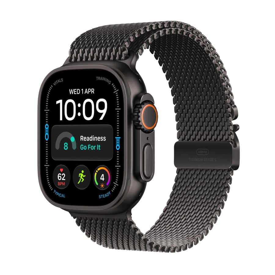 أبل ساعة الترا 4 ، 49 مللي , Milanese Loop مقاس Large