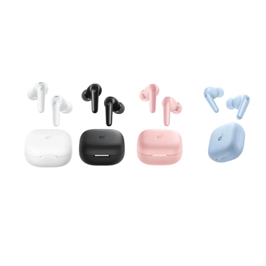 سماعات أنكر ساوندكور R60i NC لاسلكية بالكامل مع إلغاء الضوضاء النشط (Active Noise Cancellation) – ألوان متعددة