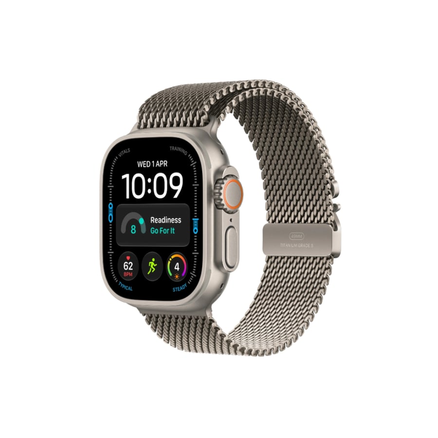 أبل ساعة الترا 4 ، 49 مللي , Milanese Loop مقاس Large