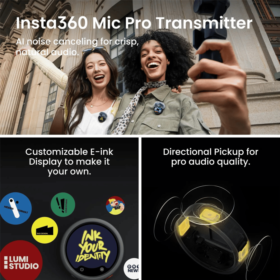 Insta360 - كاميرا لونا الترا نسخة المبدعين وصناع المحتوي - أبيض