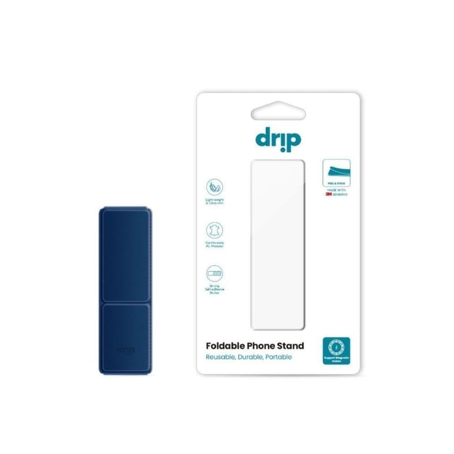 دريب - Drip Foldable حامل هاتف قابل للطي - ازرق غامق