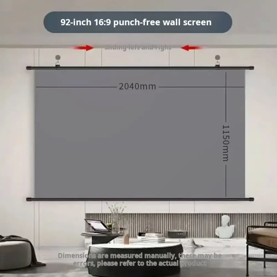 شاشة XIAOHUI مضادة للضوء 60”-133”